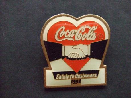 Coca Cola salute to the customers 1992
